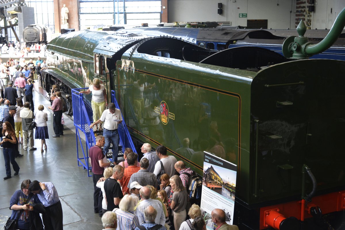 National Railway Museum in York  - The Great Gathering of 6 A4 locomotives