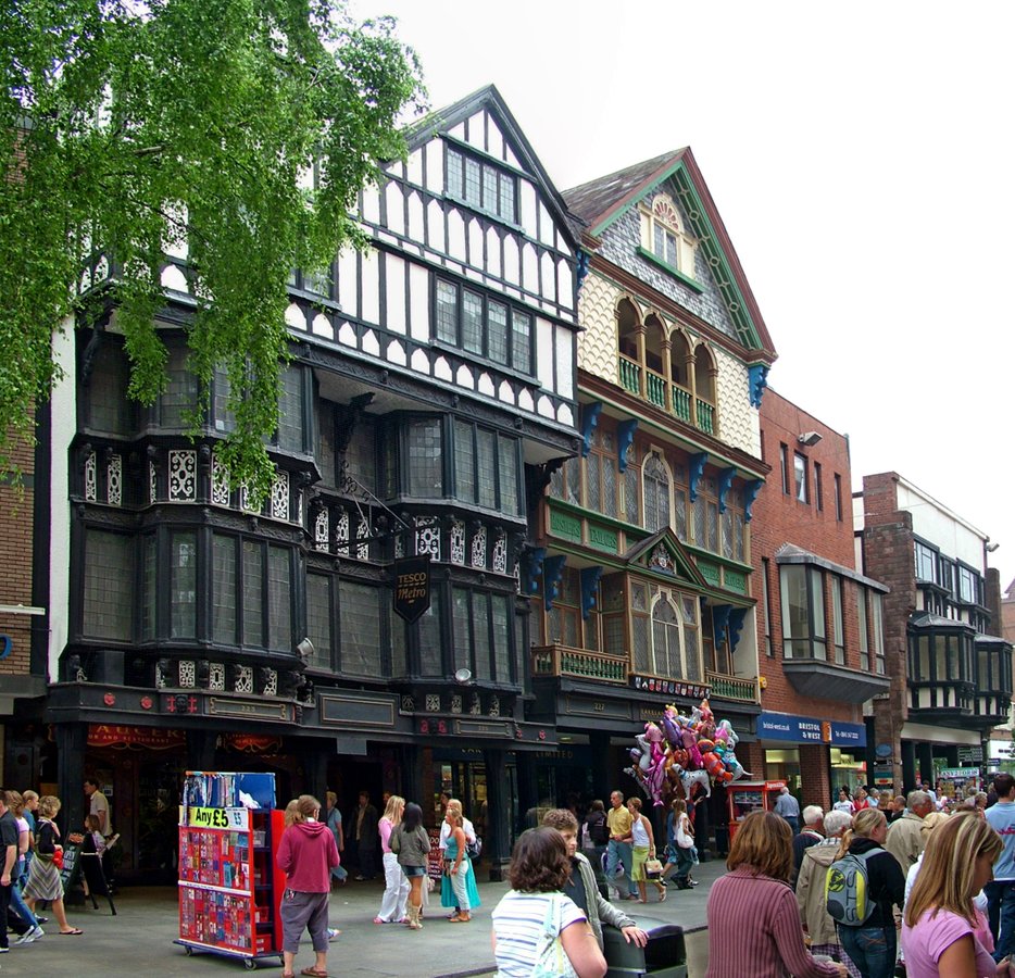 Exeter's old shops