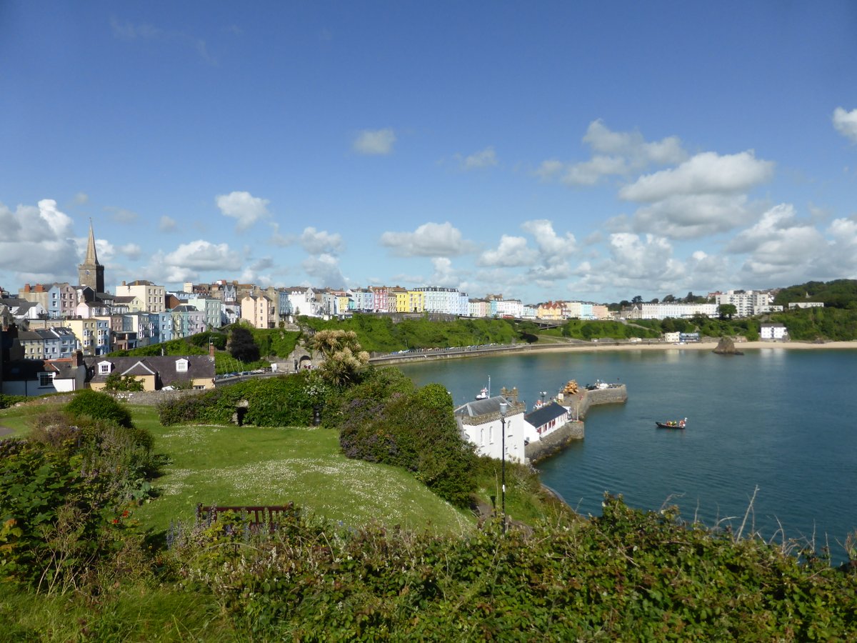 A Picturesque View of Tenby, Pembrokeshire