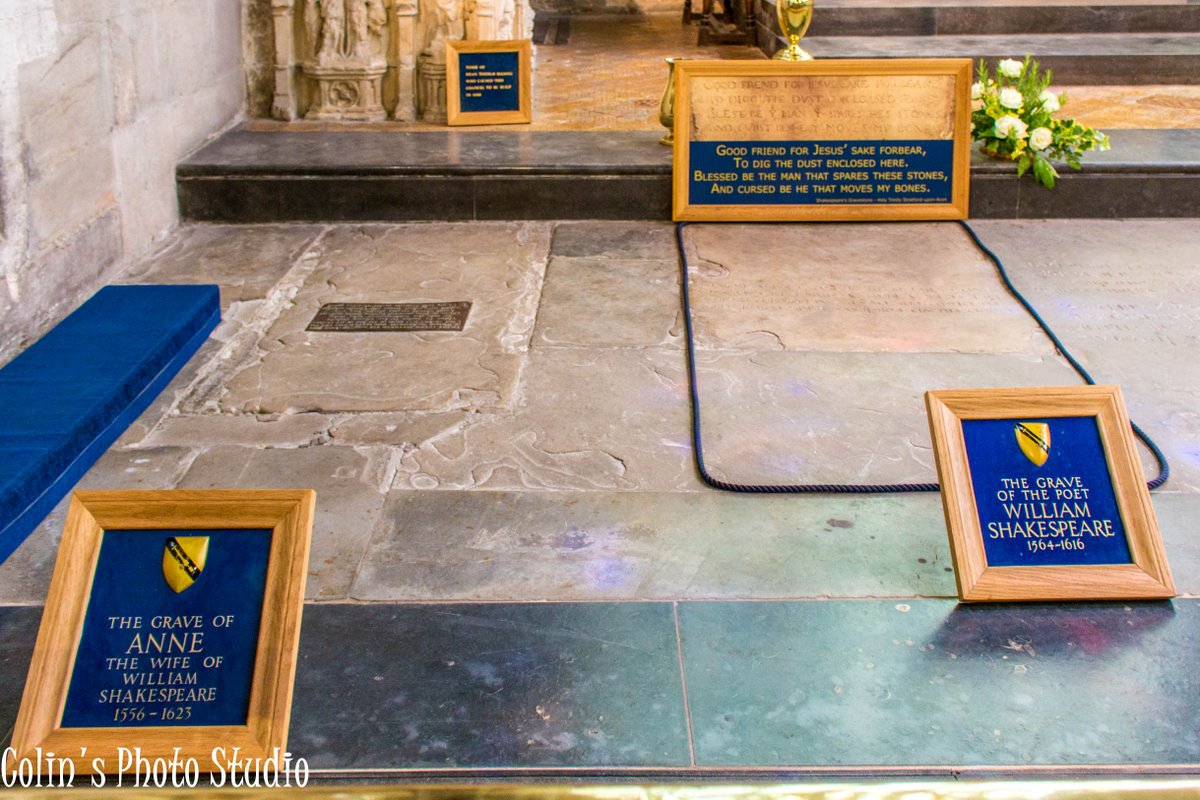 Resting place of Shakespeare