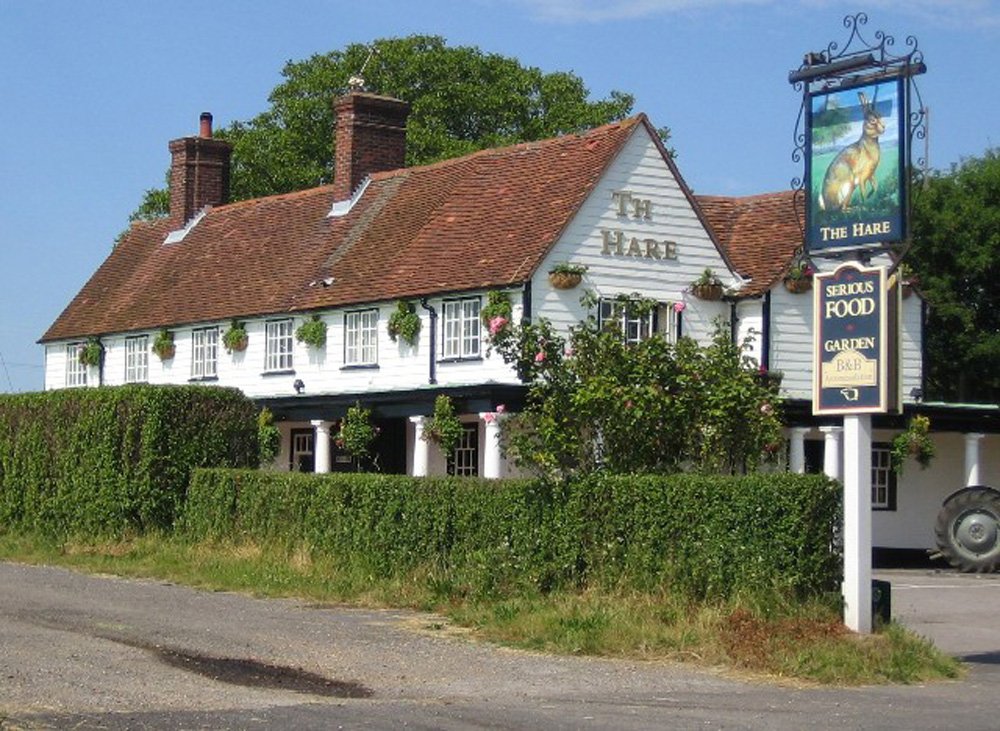 The Extraordinary Hare, West Hendred (photographed in 2005 when known as The Hare)