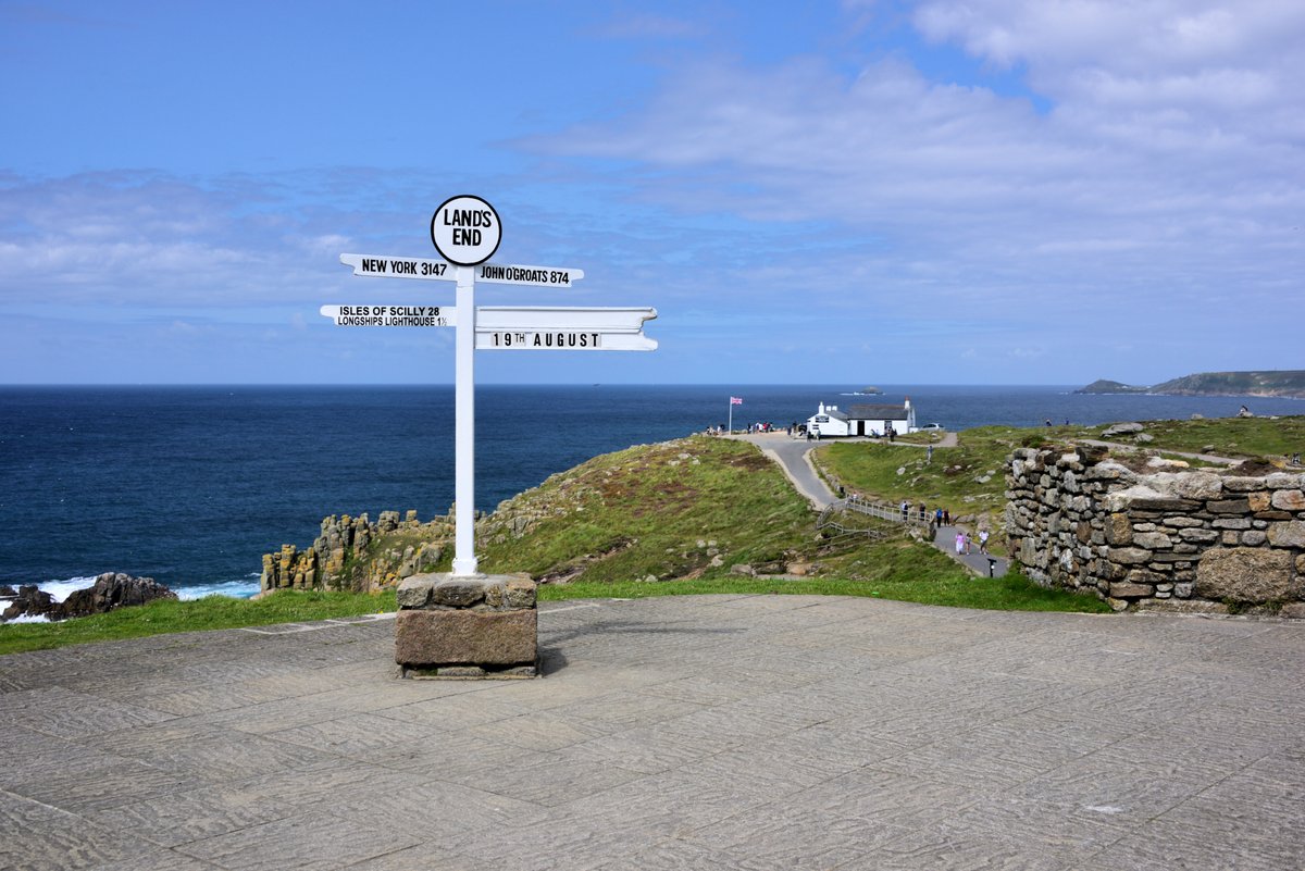Lands End in Cornwall