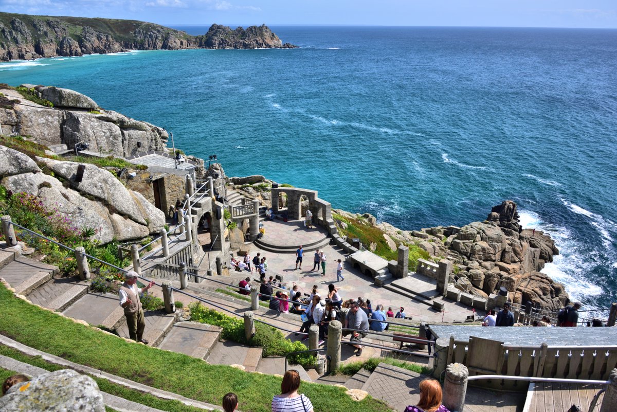 Rowena Cade Was Completely Mad and an Absolute Genius to Conceive & Build a Theatre Right On the Steep, Rocky Cornwall Coast
