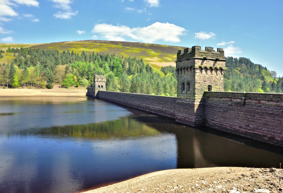 Upper Derwent's Famous Dam Wall & Towers