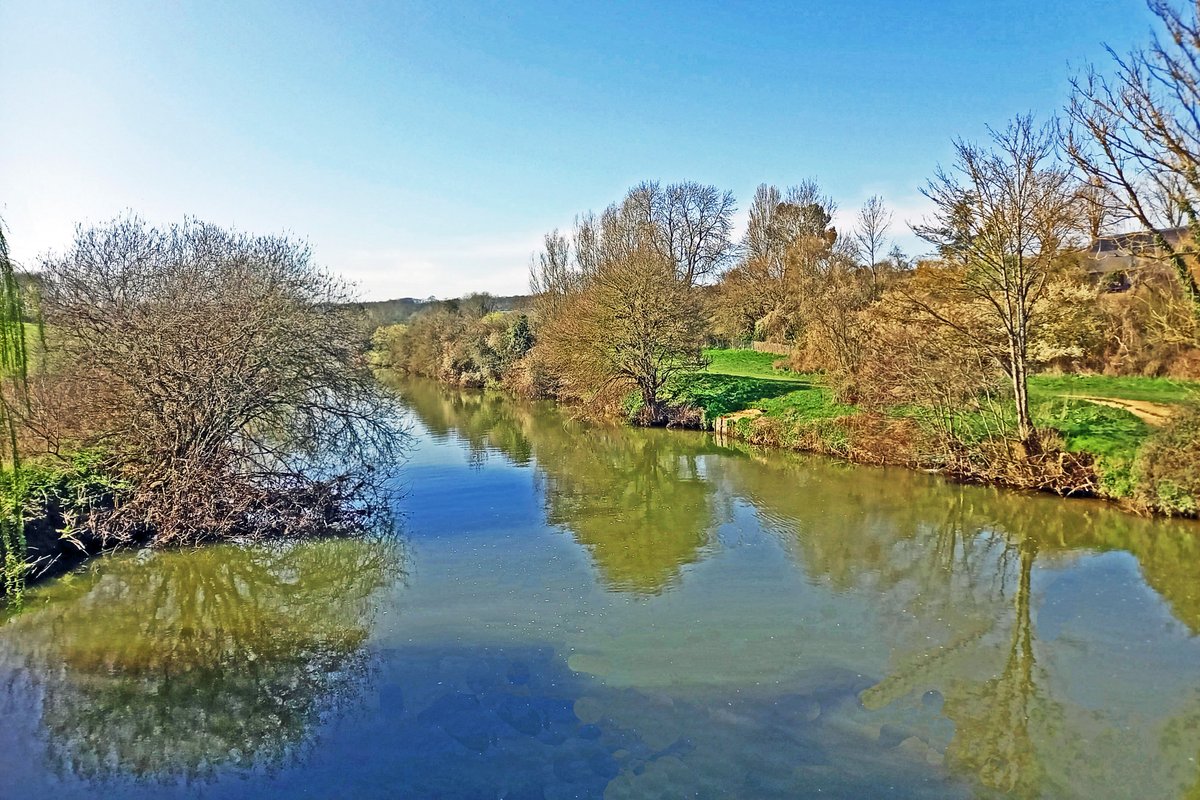 The River Medway at Barming, Maidstone
