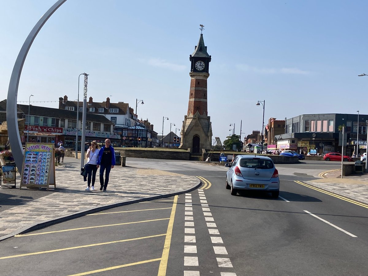 Clock tower Skegness Lincolnshire