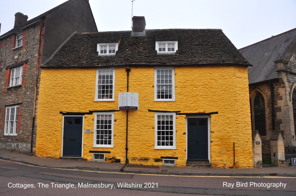 Cottages, The Triangle, Malmesbury, Wiltshire 2021