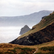Cliffs at Tintagel, Cornwall