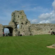 Photo of Pevensey Castle
