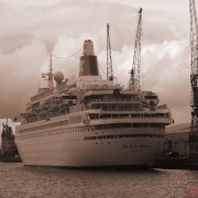 A Ship calls in at Southampton