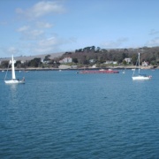 VIEW OF FALMOUTH BAY FROM THE DOCKS