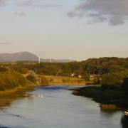 River Derwent, WORKINGTON, Cumbria `With The Lakeland Fells In Background'