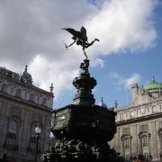 Statue of Eros, Picadilly Circus, London
