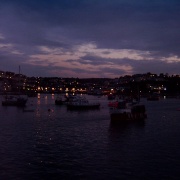 Brixham from the breakwater at dusk