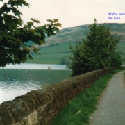 Pathway around Ladybower Reservoir