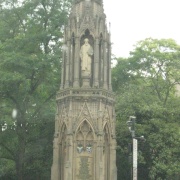 Martyrs Memorial In Oxford City centre