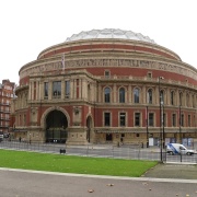 London, the Kensington park, the Albert Hall