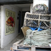 Crab & Lobster shop in Port Isaac