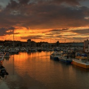 Sunset, Weymouth Marina