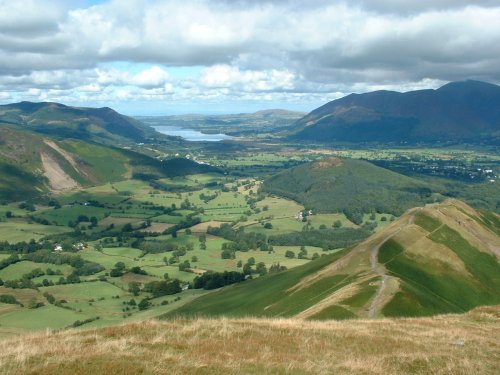 View from Catbells near Keswick (Derwentwater)
