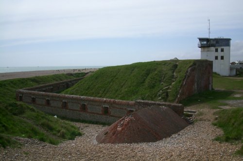 picture of shoreham fort last fort of its kind left visable