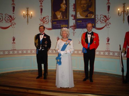 A picture of Madame Tussauds