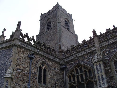 Holy Trinity, Blythburgh, just off the A12 south of Lowestoft, Suffolk