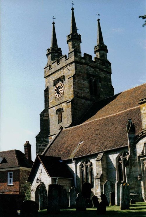 St. John the Baptist Church at Penshurst, Kent