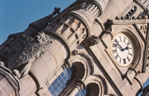 Centre of town - clock