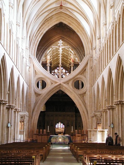 The Scissored-Arch Wells Cathedral