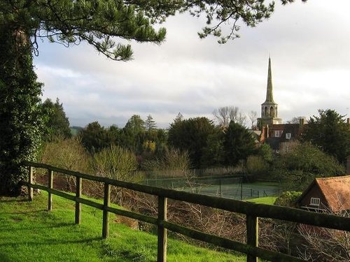 View from Castle Grounds