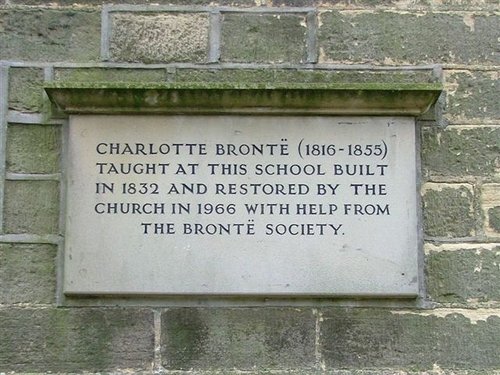 School sign, Haworth