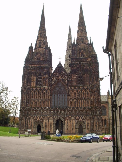 Lichfield Cathedral,The West Door