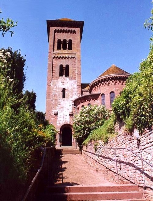 The church of St Catherine at Hoarwithy, Hentland Herefordshire::