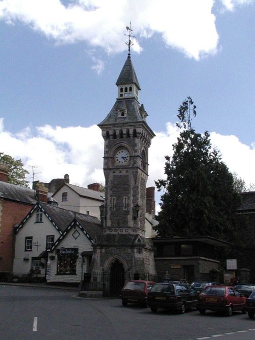 Clock Tower, Town Square, Hay on Wye