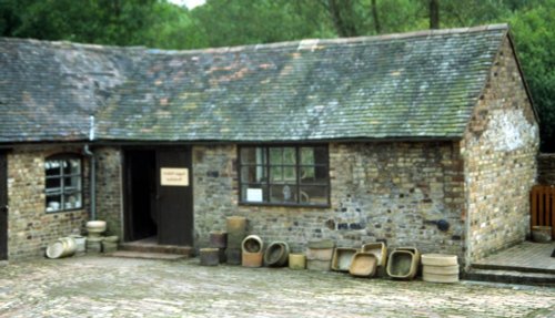 Coalport Pottery Museum, Saggar Makers Workshop