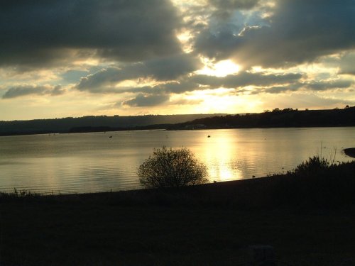 Chew Magna, Somerset. Chew Lake in Autumn.