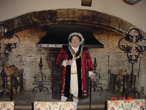 King Henry VIII at Samlesbury Hall