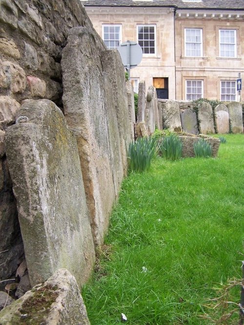 The graveyard at All Saints Church, Stamford