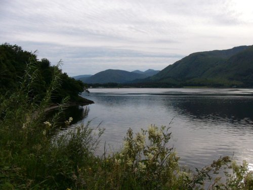 Loch Lochy in the highlands of Scotland