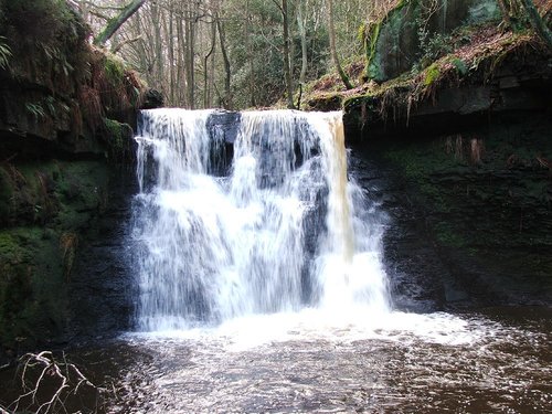 Harden Waterfall, Harden, West Yorkshire