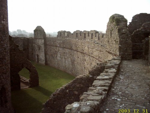 Kidwelly Castle, Carmarthenshire, Wales