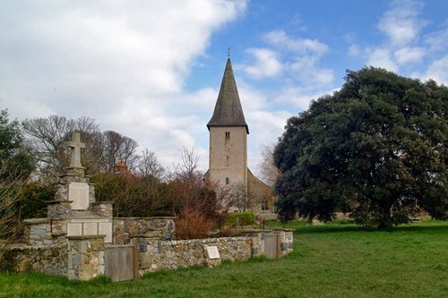 Bosham Memorial and Church, West Sussex