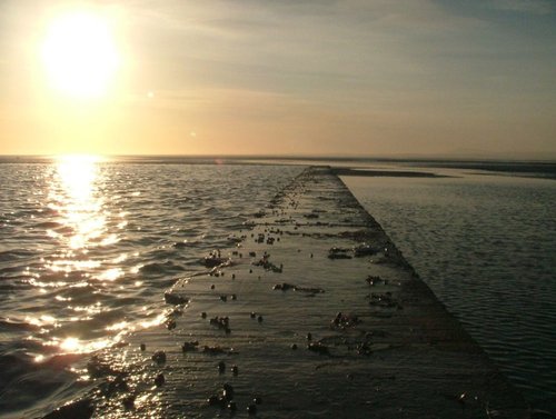 Sandylands promenade at Morecambe, Lancashire