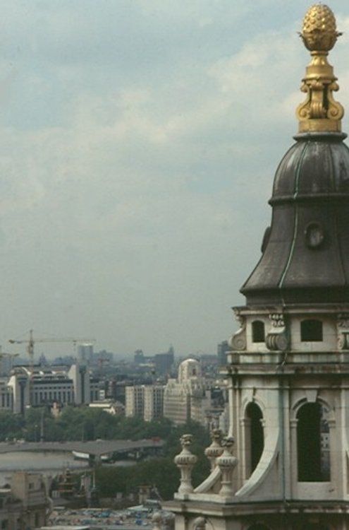 From the top of the Dome, St. Paul's Cathedral, London