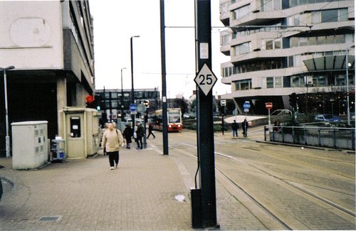 Croydon city center.