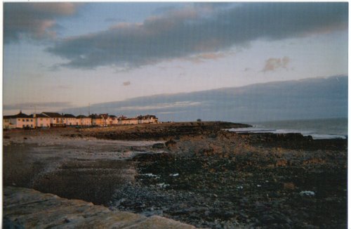 porthcawl front tide out