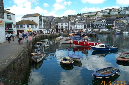 Mevagissey Harbor, Cornwall