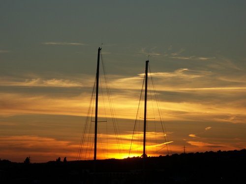Port Solent sunset, Portsmouth