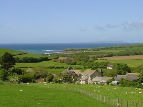 View of Kimmeridge, Dorset